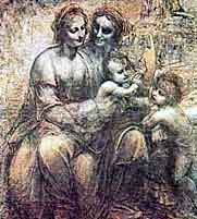 Sacred Anna with Maria, the baby the Christ and John Krestitelem