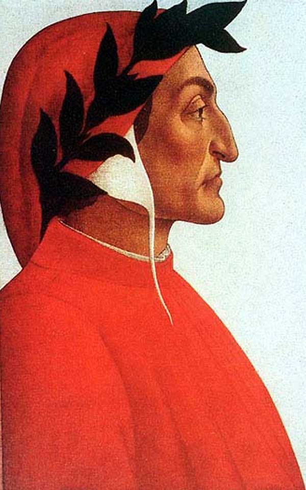 Алигьери Данте — портрет