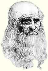 Leonardo da Vinci "Self-portrait"