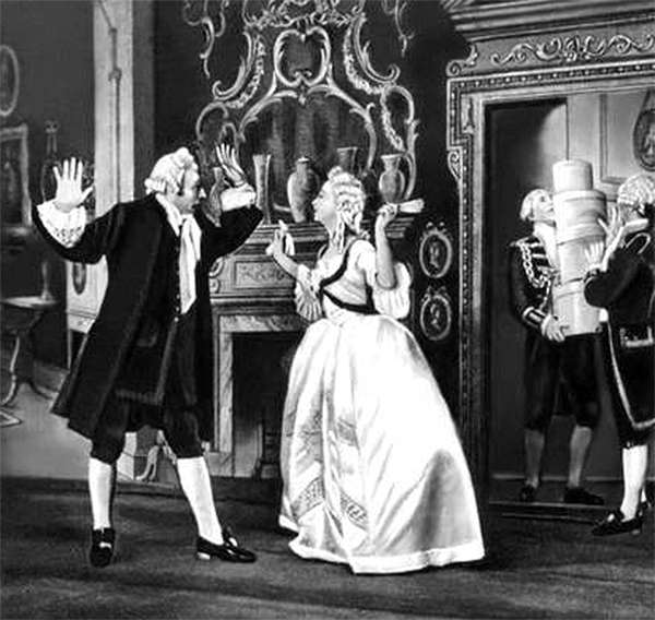 Сцена из спектакля «Школа злословия». Театр «Олд Вик». 1949